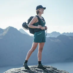 Online Bergans Tind Softshell Shorts Women - Malachite Green