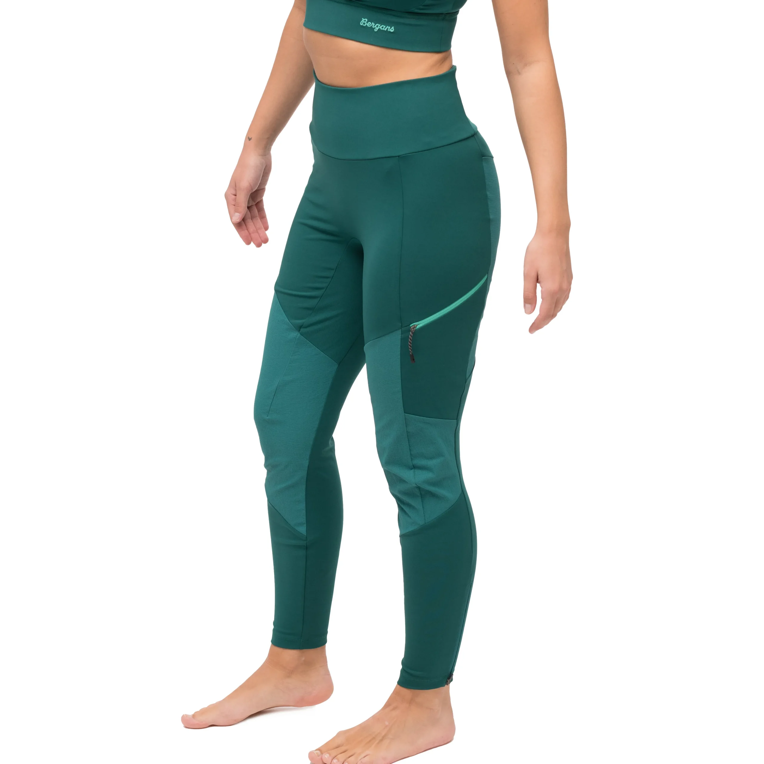 Hot Bergans Tind Vertical Rock Tights Women - Malachite Green