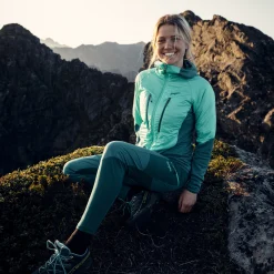 Hot Bergans Tind Vertical Rock Tights Women - Malachite Green