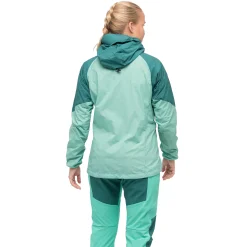 Best Sale Bergans Tind Windbreaker Anorak Women - Light Malachite Green / Malachite Green