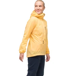 Clearance Bergans Tind Windbreaker Anorak Women - Buttercup Yellow