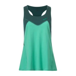 New Bergans Tind Wool Top Women - Light Malachite Green / Malachite Green