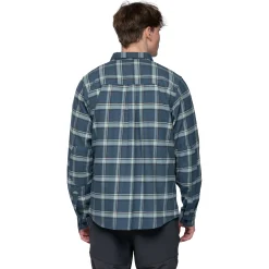 Shop Bergans Tovdal Shirt - Orion Blue / Misty Forest Check