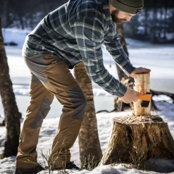 Shop Bergans Tovdal Shirt - Orion Blue / Misty Forest Check