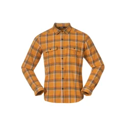 Cheap Bergans Tovdal Shirt - Golden Field / Green Mud Check