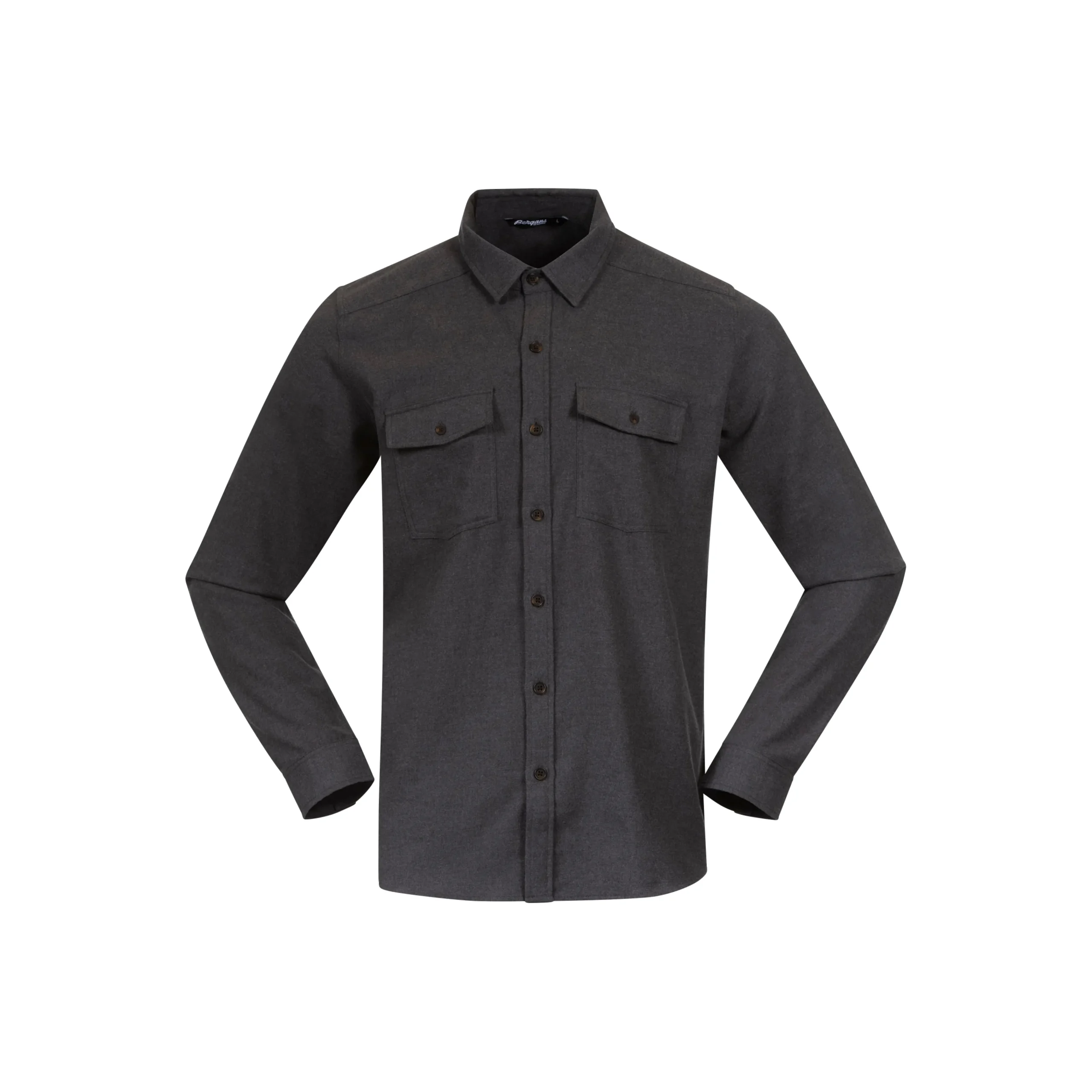 Shop Bergans Tovdal Shirt - Solid Dark Grey