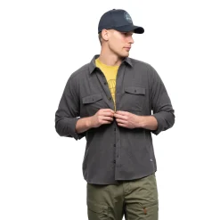 Shop Bergans Tovdal Shirt - Solid Dark Grey