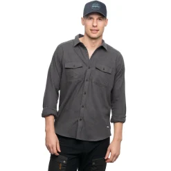 Shop Bergans Tovdal Shirt - Solid Dark Grey