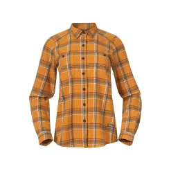 Fashion Bergans Tovdal W Shirt - Golden Field / Green Mud Check