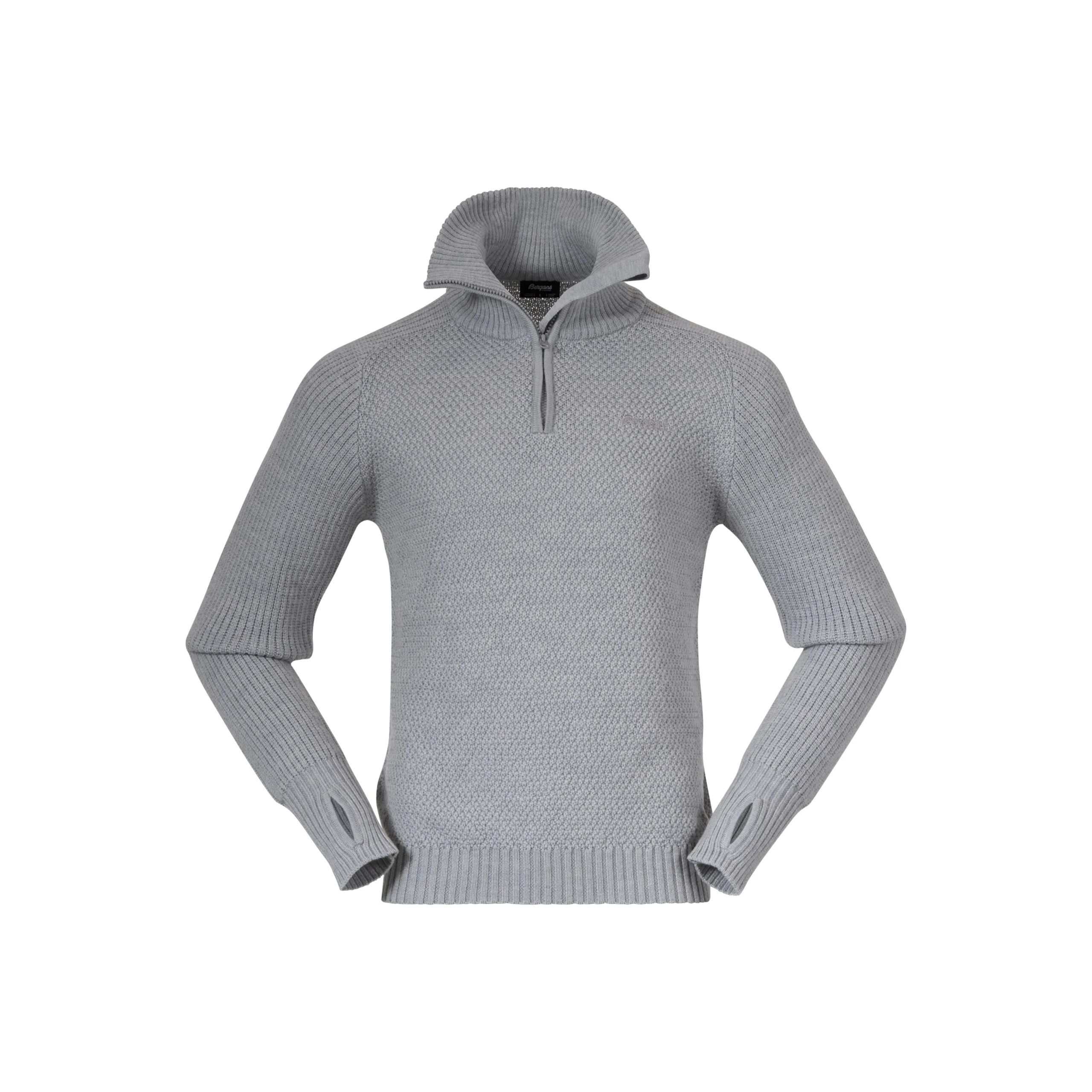 New Bergans Ulriken Jumper Men - Magnesium Grey