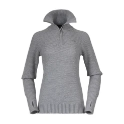 Discount Bergans Ulriken Jumper Women - Magnesium Grey