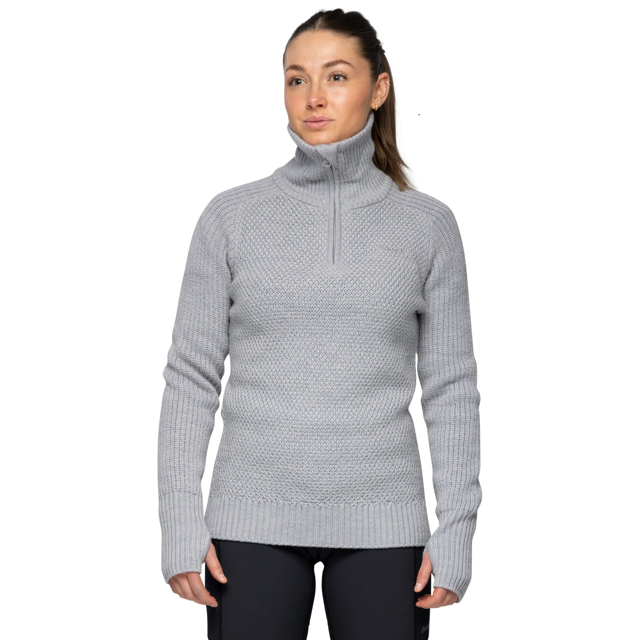 Discount Bergans Ulriken Jumper Women - Magnesium Grey