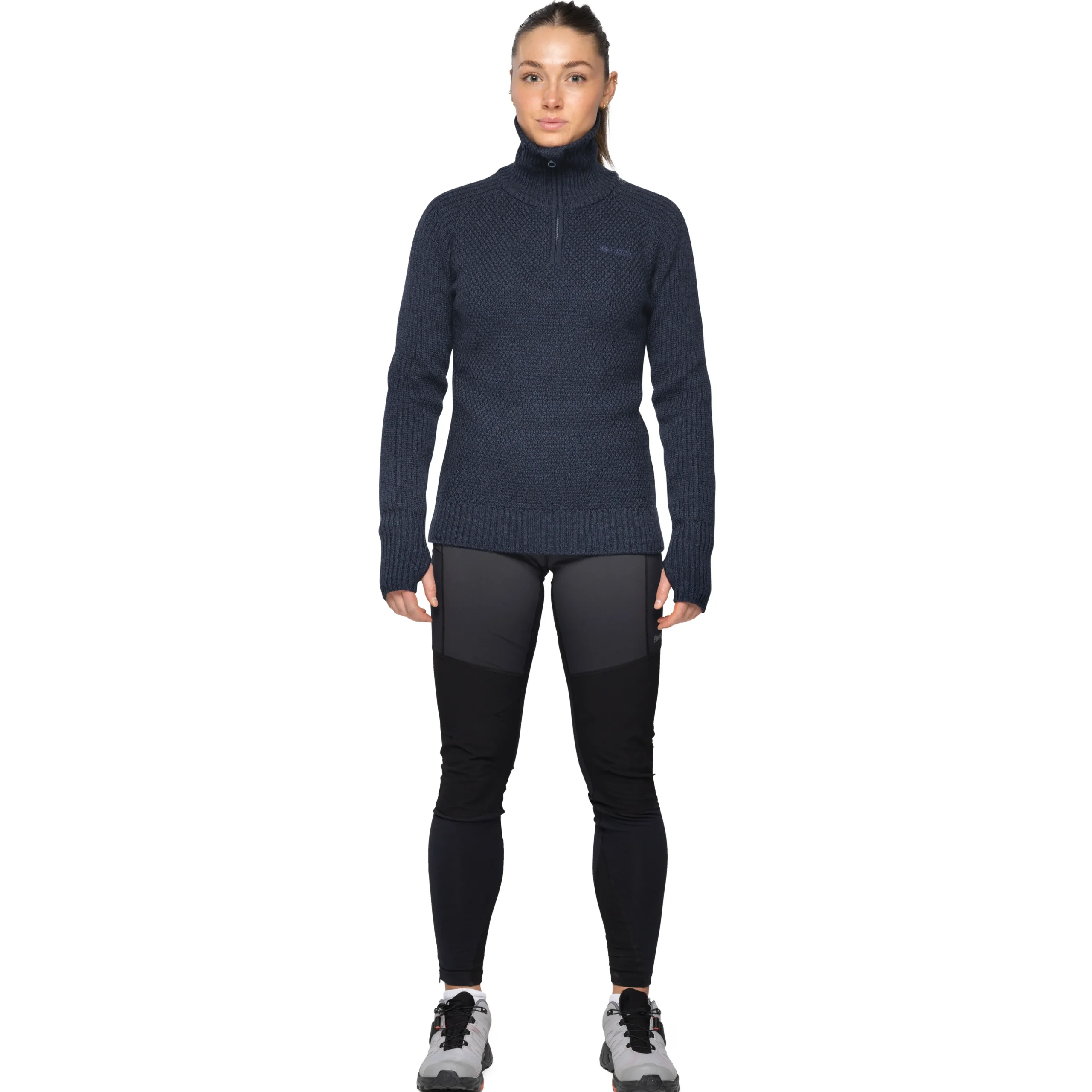 Cheap Bergans Ulriken Jumper Women - Navy Blue