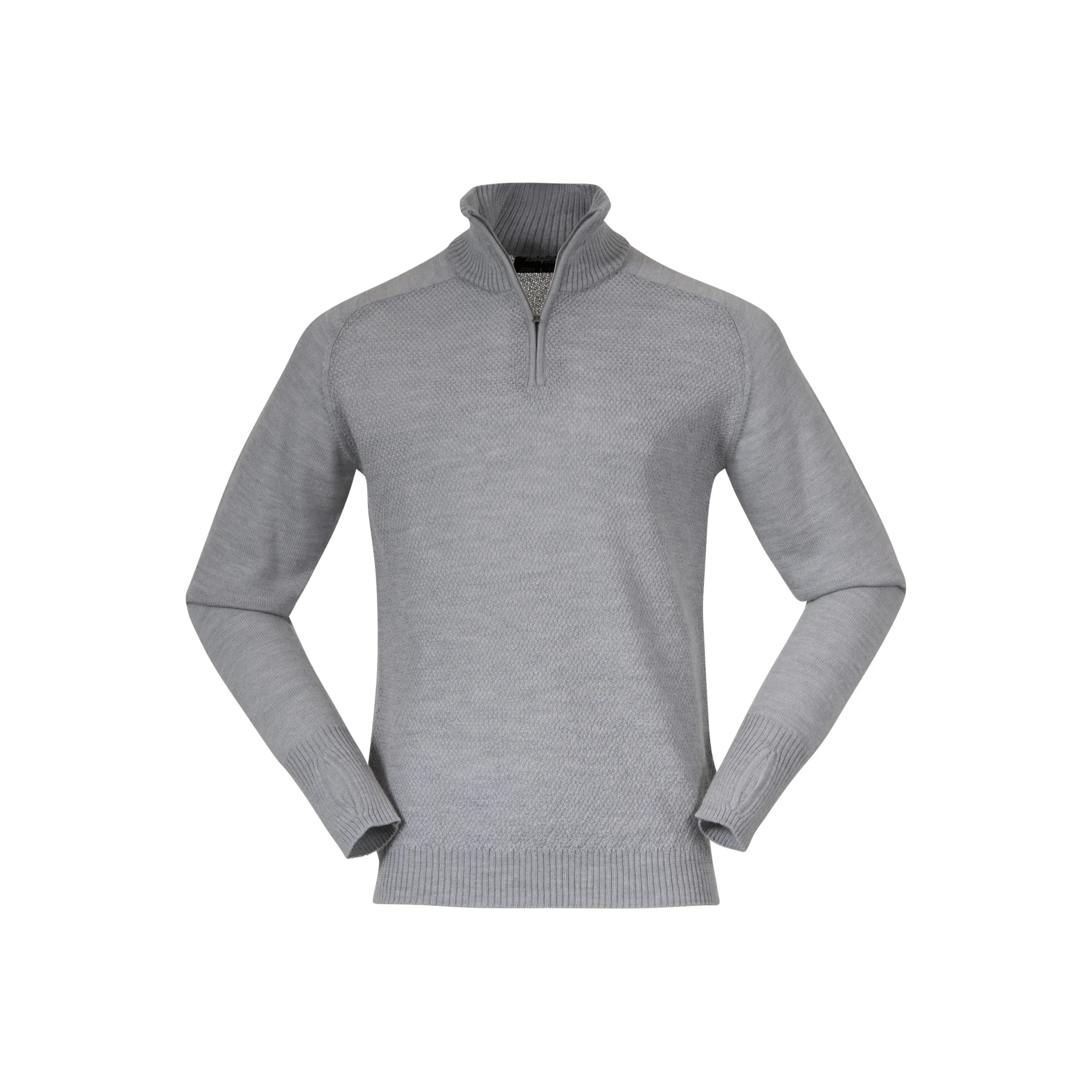 Clearance Bergans Ulriken Light Merino Jumper Men - Magnesium Grey