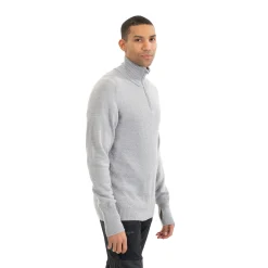 Clearance Bergans Ulriken Light Merino Jumper Men - Magnesium Grey