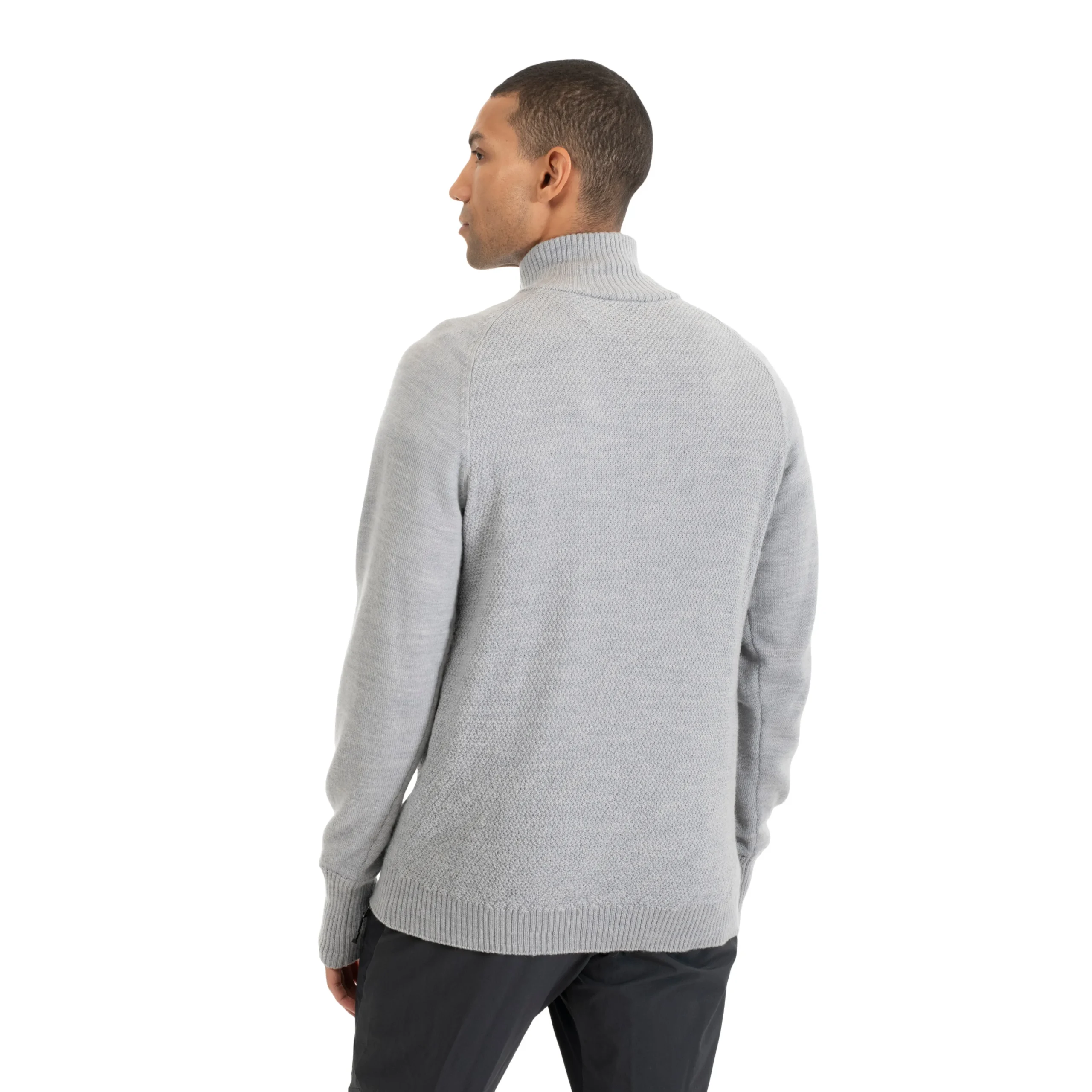 Clearance Bergans Ulriken Light Merino Jumper Men - Magnesium Grey