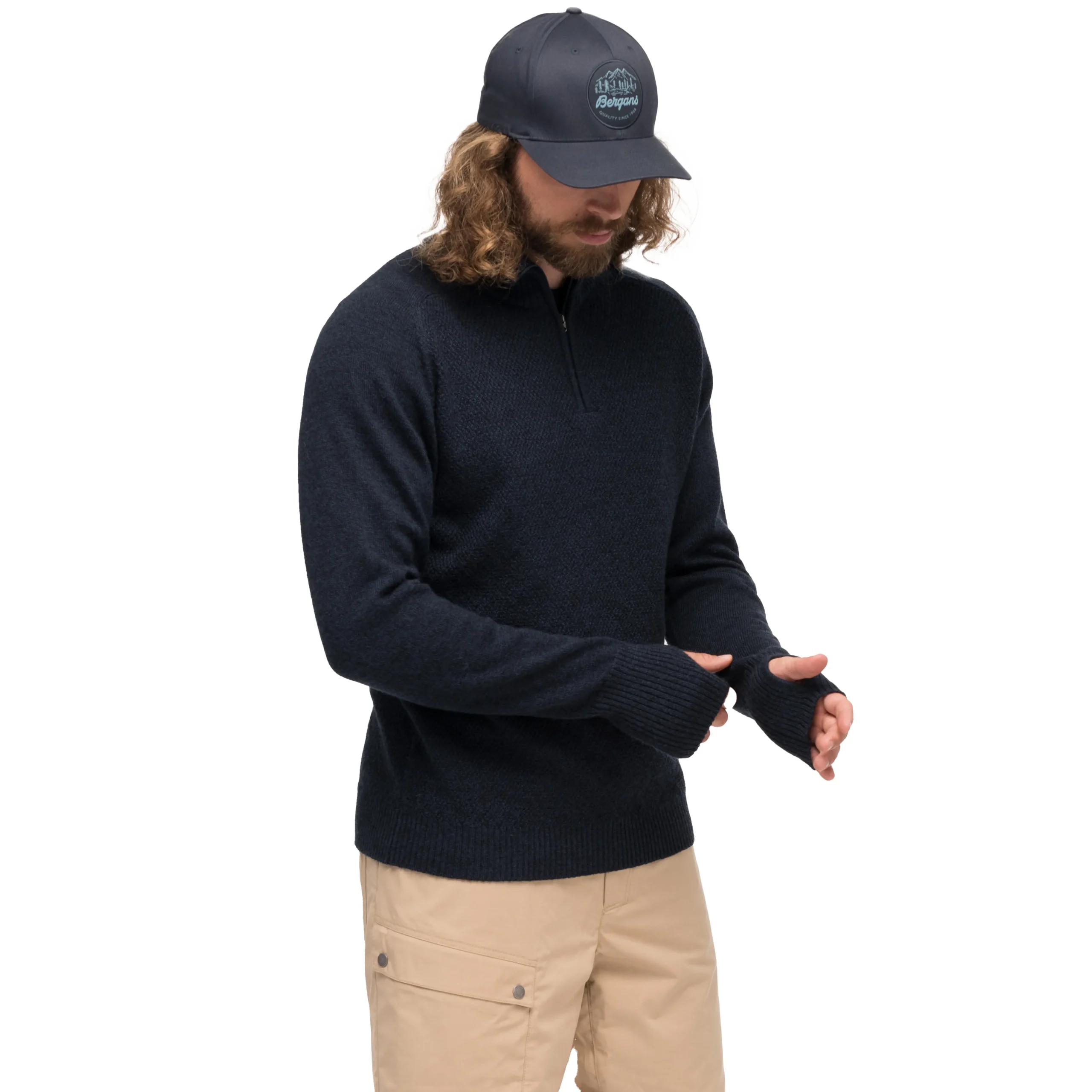 Discount Bergans Ulriken Light Merino Jumper Men - Navy Blue