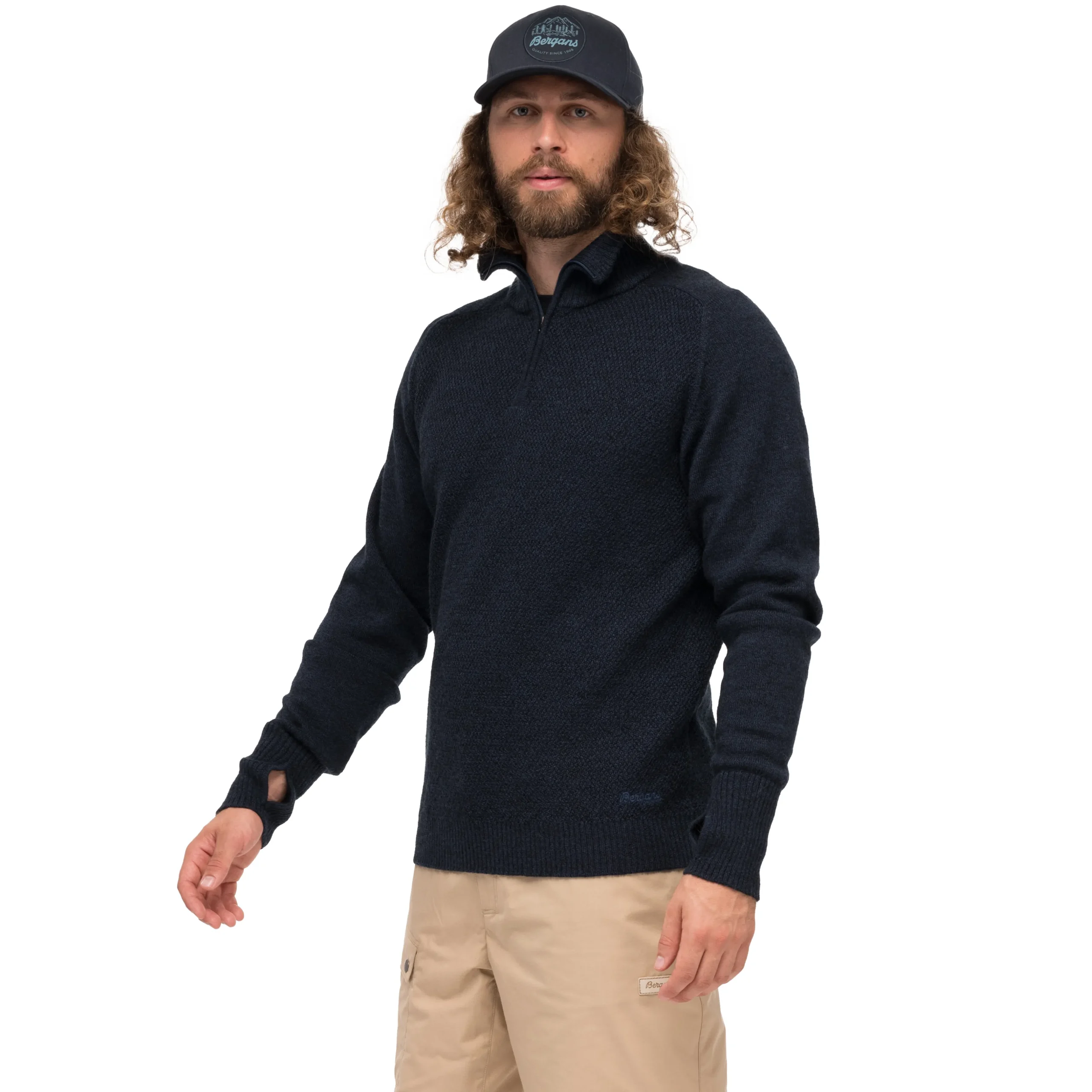 Discount Bergans Ulriken Light Merino Jumper Men - Navy Blue