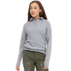 Cheap Bergans Ulriken Light Merino Jumper Women - Magnesium Grey