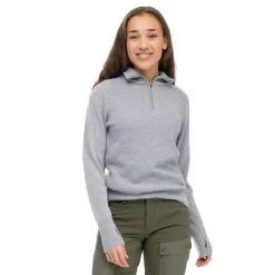 Cheap Bergans Ulriken Light Merino Jumper Women - Magnesium Grey