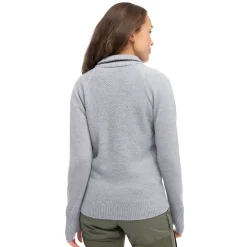 Cheap Bergans Ulriken Light Merino Jumper Women - Magnesium Grey
