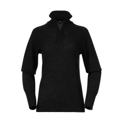 Cheap Bergans Ulriken Light Merino Jumper Women - Dark Shadow Grey