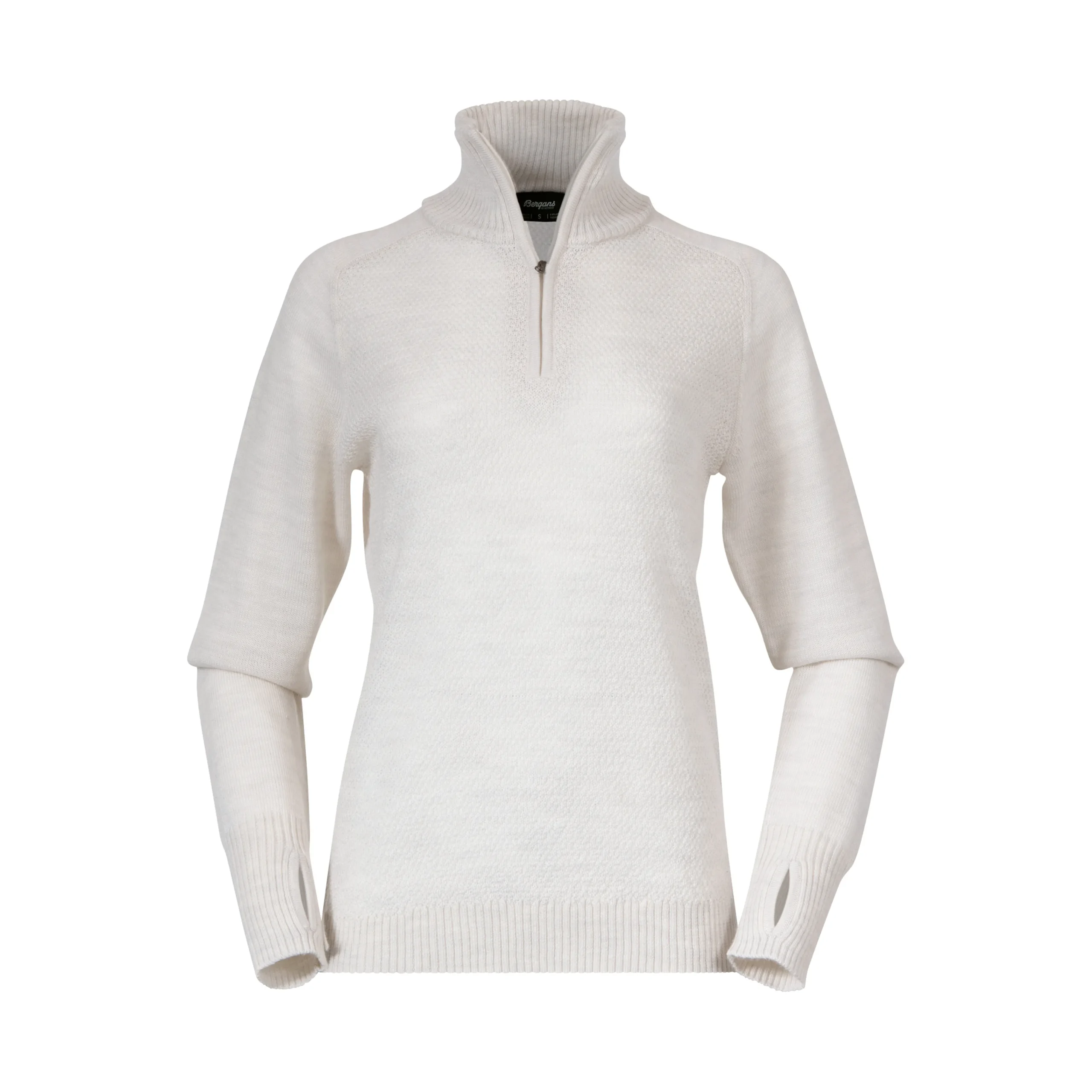 Best Sale Bergans Ulriken Light Merino Jumper Women - Vanilla White