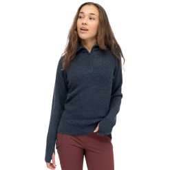 Sale Bergans Ulriken Light Merino Jumper Women - Orion Blue