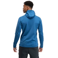 Shop Bergans Ulstein Wool Hood Jacket - North Sea Blue