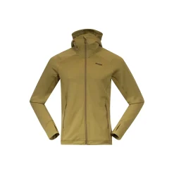 Hot Bergans Ulstein Wool Hood Jacket - Olive Green