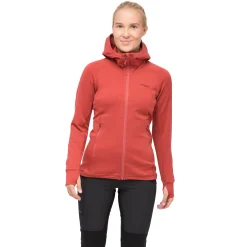 Best Bergans Ulstein Wool Hood W Jacket - Rusty Dust