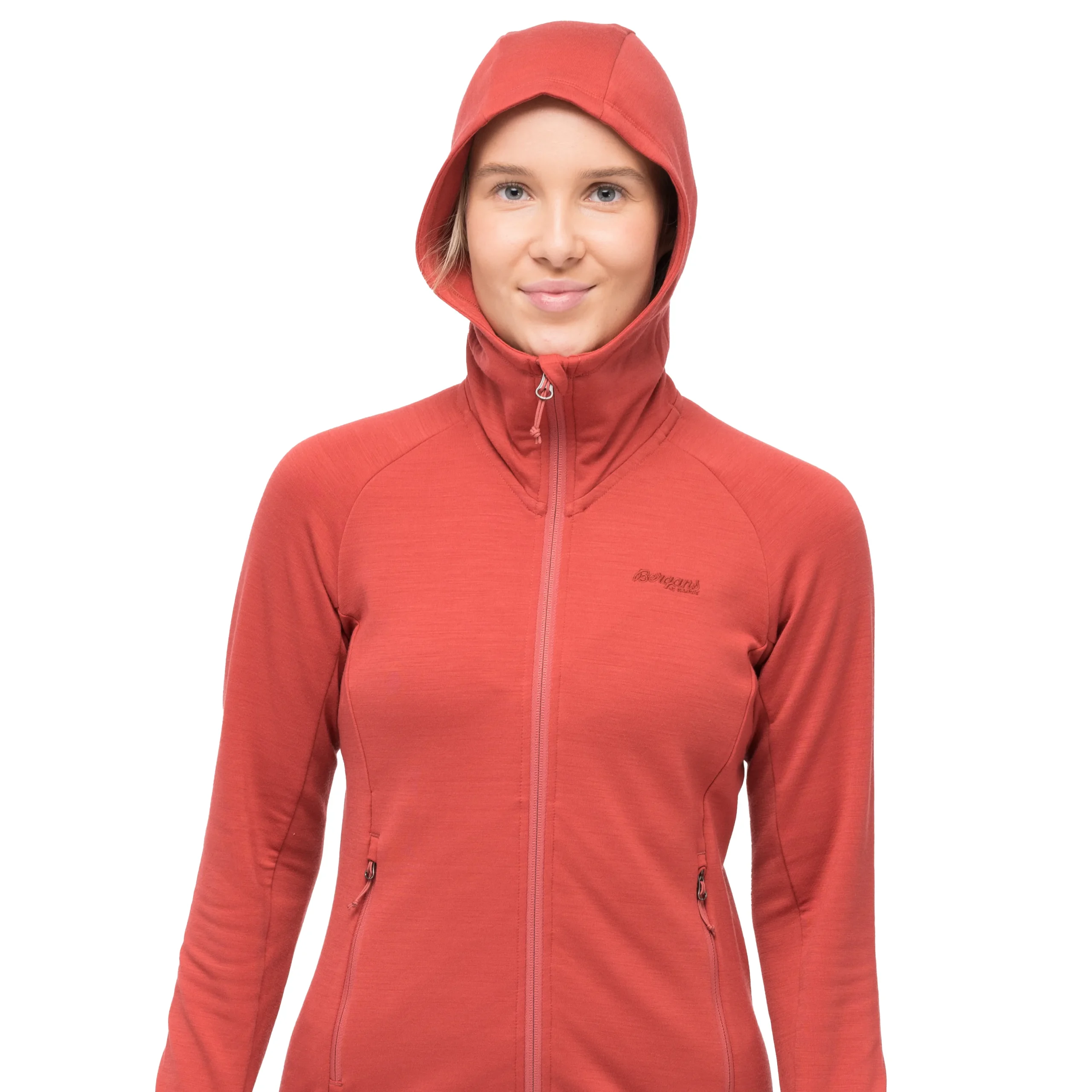 Best Bergans Ulstein Wool Hood W Jacket - Rusty Dust