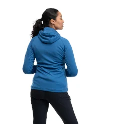 Hot Bergans Ulstein Wool Hood W Jacket - North Sea Blue