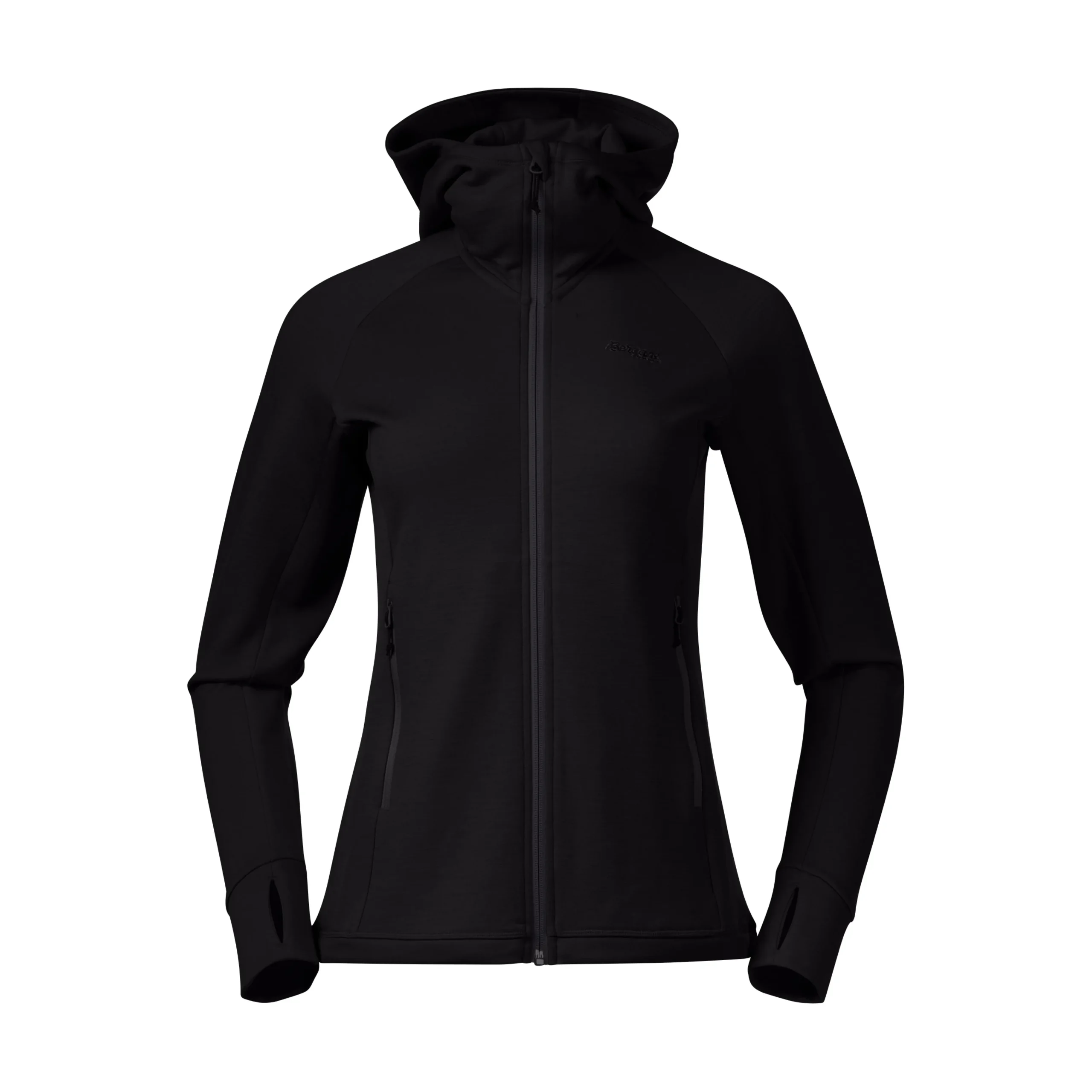 Hot Bergans Ulstein Wool Hood W Jacket - Black