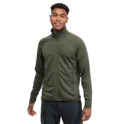 Outlet Bergans Ulstein Wool Jacket - Dark Green Mud