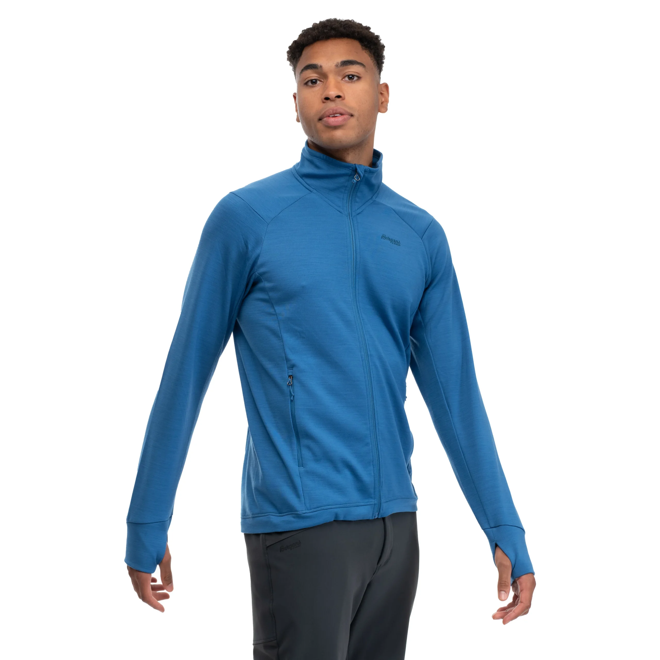 Hot Bergans Ulstein Wool Jacket - North Sea Blue