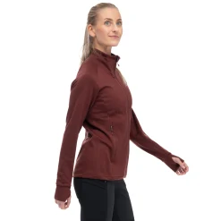 Shop Bergans Ulstein Wool W Jacket - Amarone Red