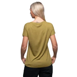 Fashion Bergans Urban Wool W Tee - Olive Green