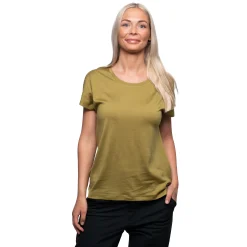 Fashion Bergans Urban Wool W Tee - Olive Green