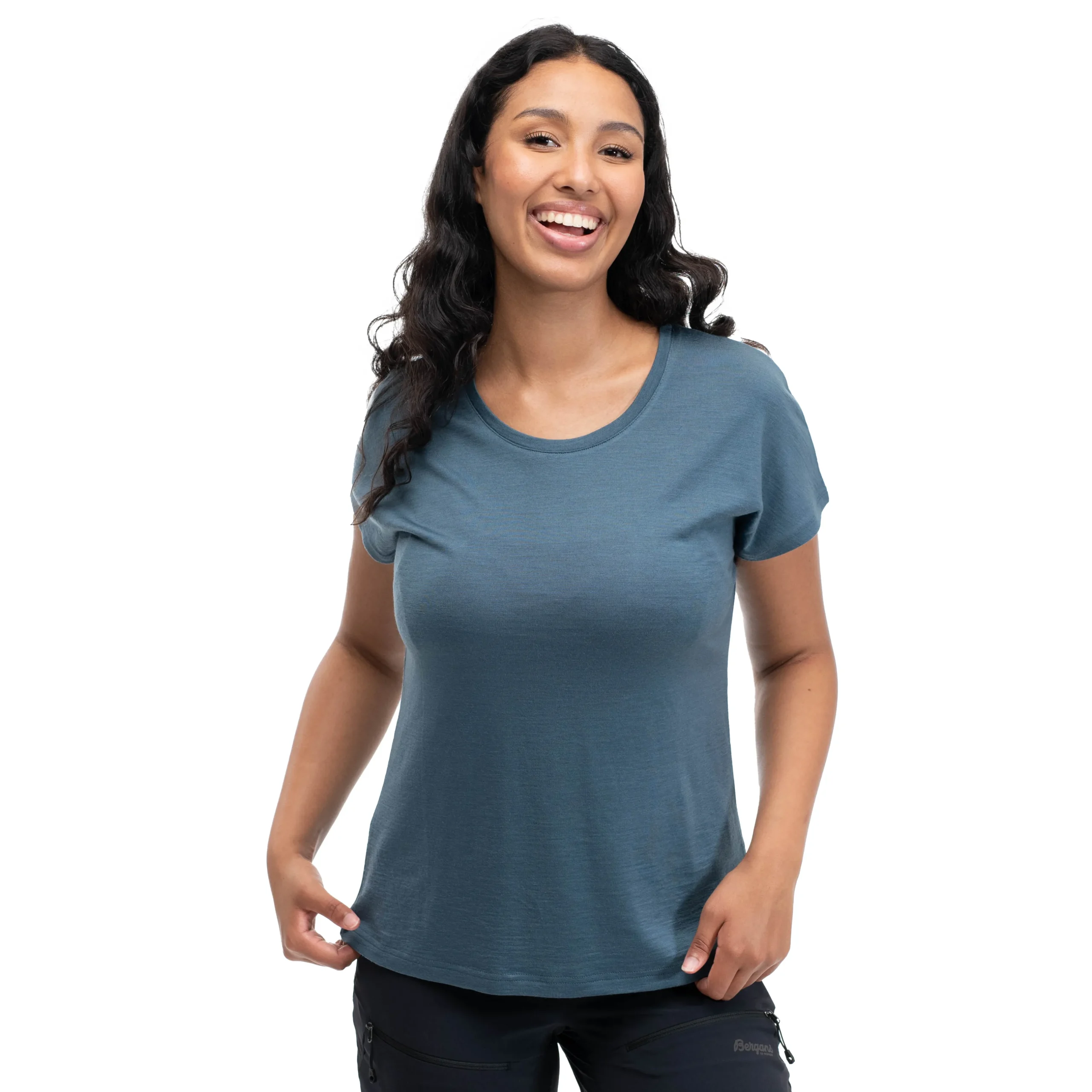 Best Sale Bergans Urban Wool W Tee - Orion Blue