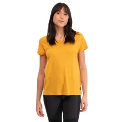 Discount Bergans Urban Wool W Tee - Golden Yellow