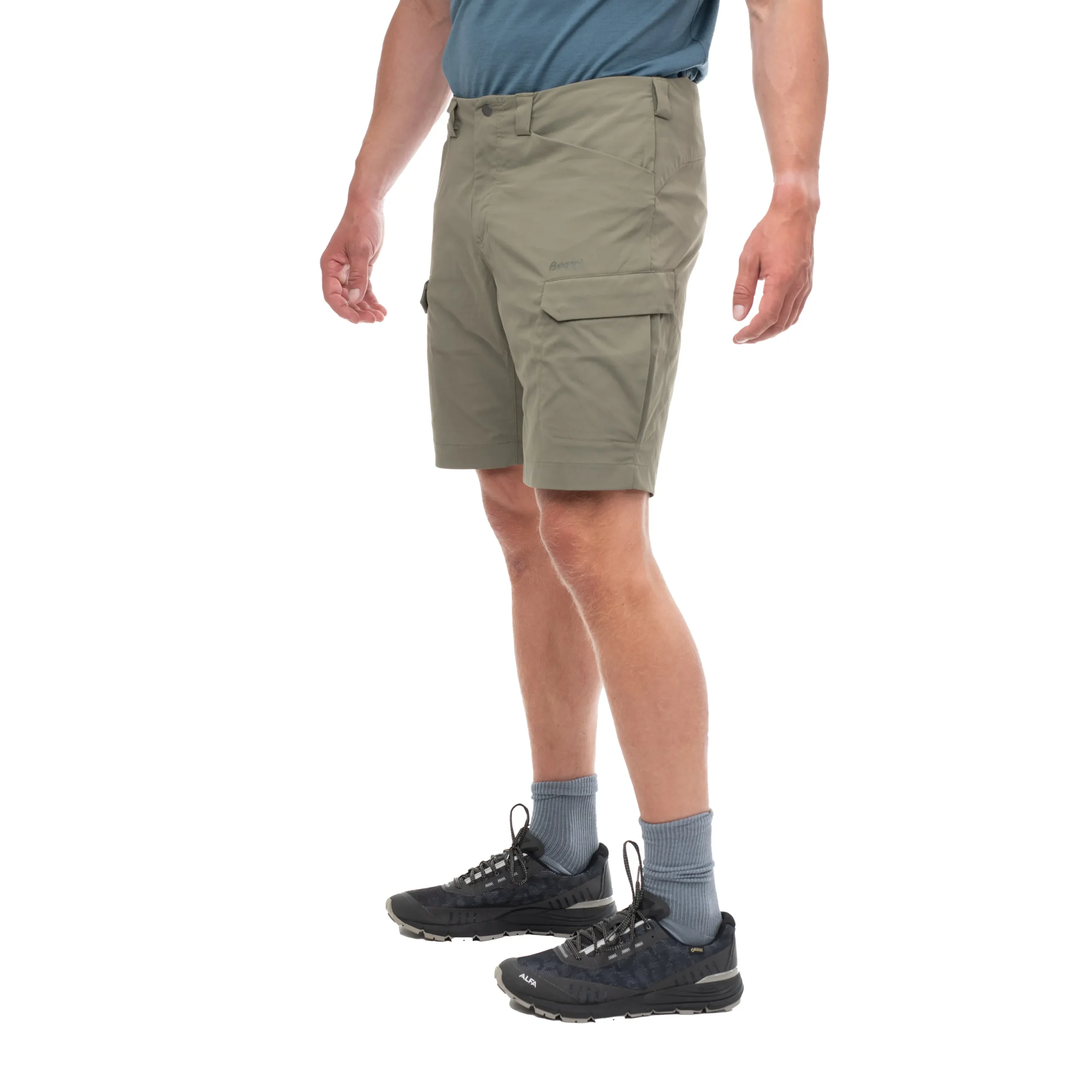 Cheap Bergans Utne Shorts - Green Mud