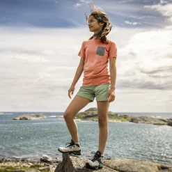 Best Bergans Utne V3 Youth Girl Shorts - Jade Green