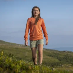 Discount Bergans Utne V3 Youth Girl Shorts - Light Green Mud