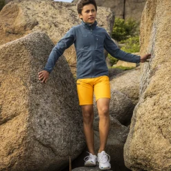 Sale Bergans Utne V3 Youth Shorts - Cloudberry Yellow