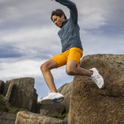Sale Bergans Utne V3 Youth Shorts - Cloudberry Yellow