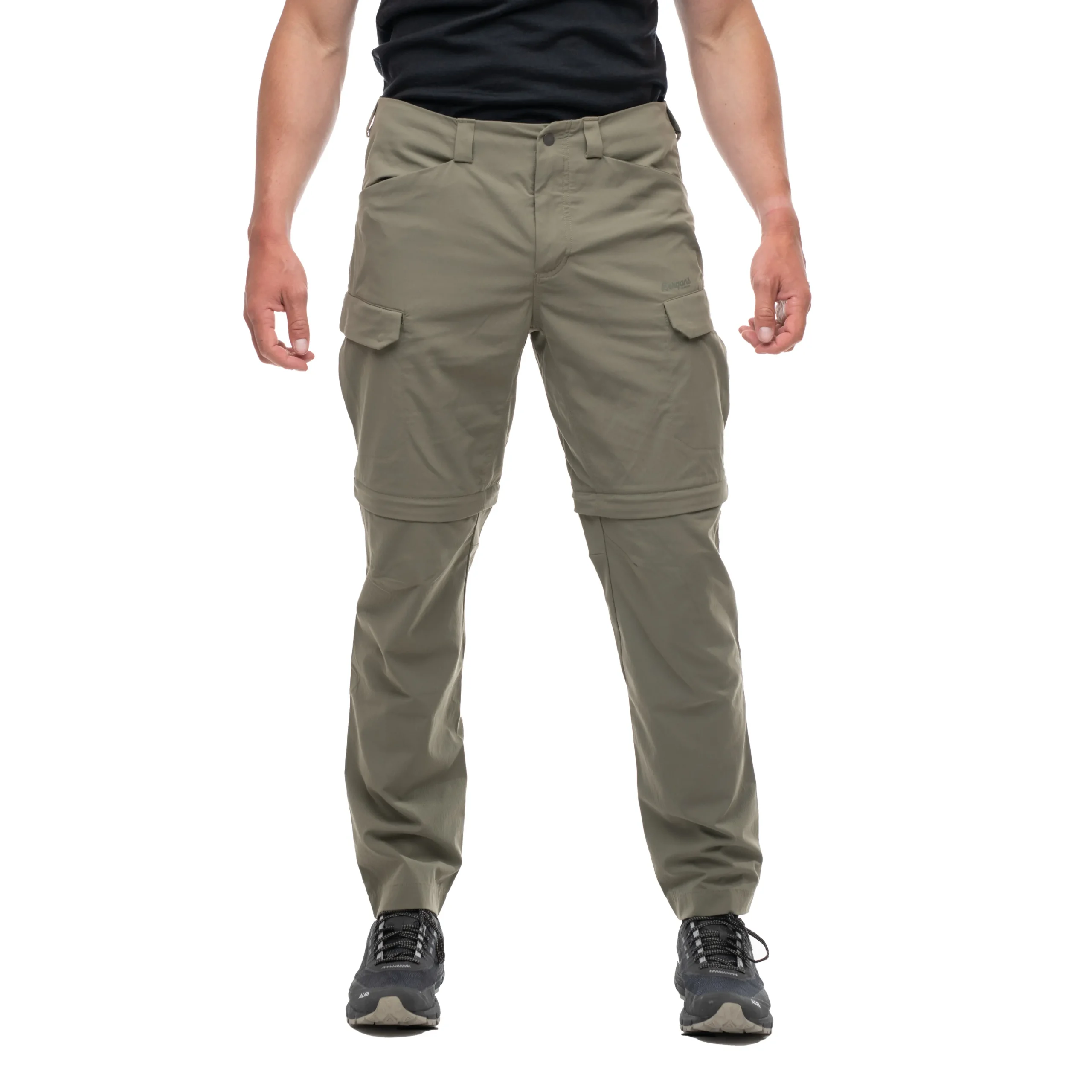 Store Bergans Utne ZipOff Pants - Green Mud