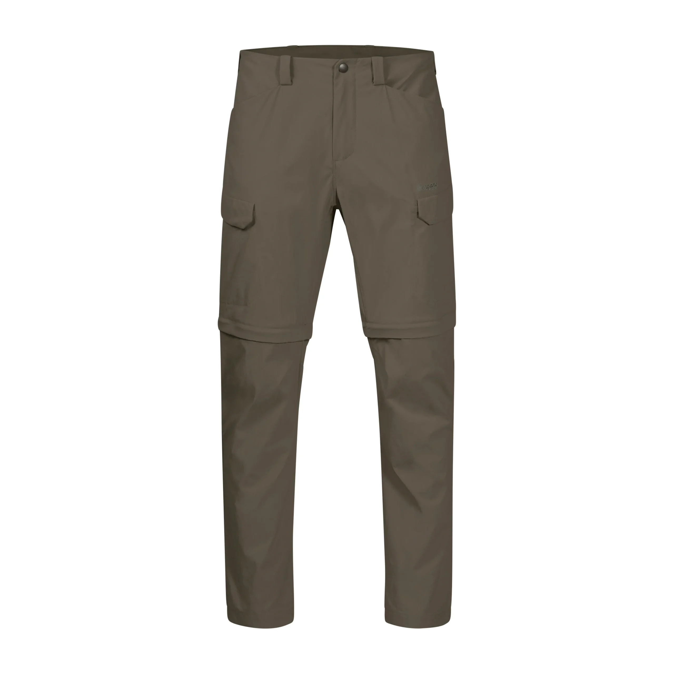 Store Bergans Utne ZipOff Pants - Green Mud