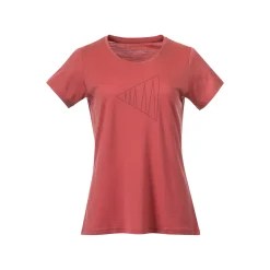 Best Sale Bergans Vaagaa Adventure Merino Tee Women - Rusty Dust