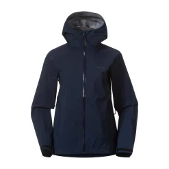 Outlet Bergans Vaagaa Allround 3L Shell Jacket Women - Navy Blue
